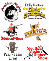 Arabian Nights - Dixie Stampede - Medieval Times - Pirates Dinner Adventure