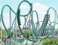 The Hulk - Roller Coaster